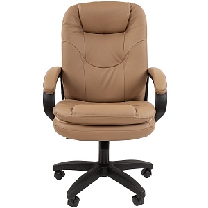 Офисное кресло CHAIRMAN 668LT NEW, экокожа, бежевый